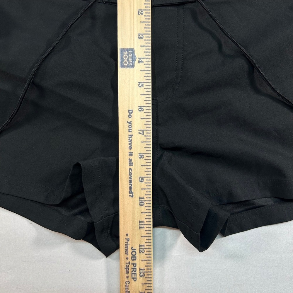 Jag Womens Black Lace Up Board Shorts Swim Trunks Cargo Pocket Size P Petite - Picture 8 of 8